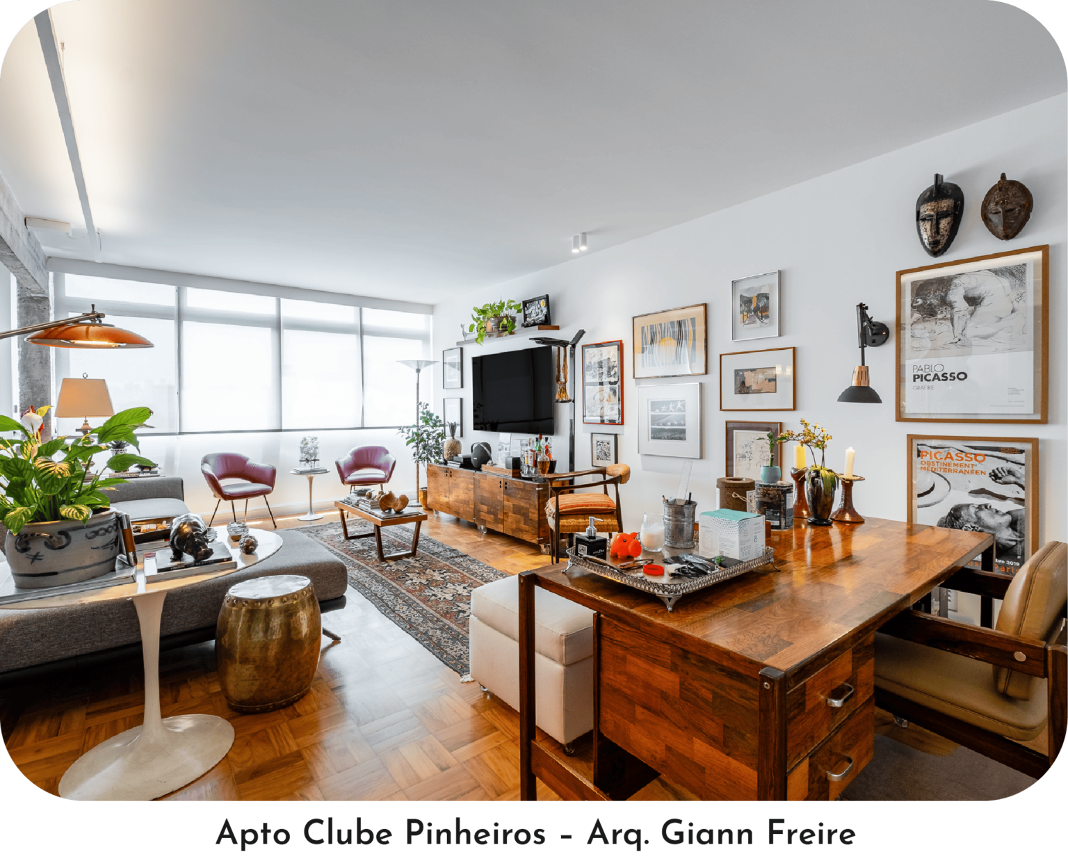 Apto Clube Pinheiros – Arq. Giann Freire